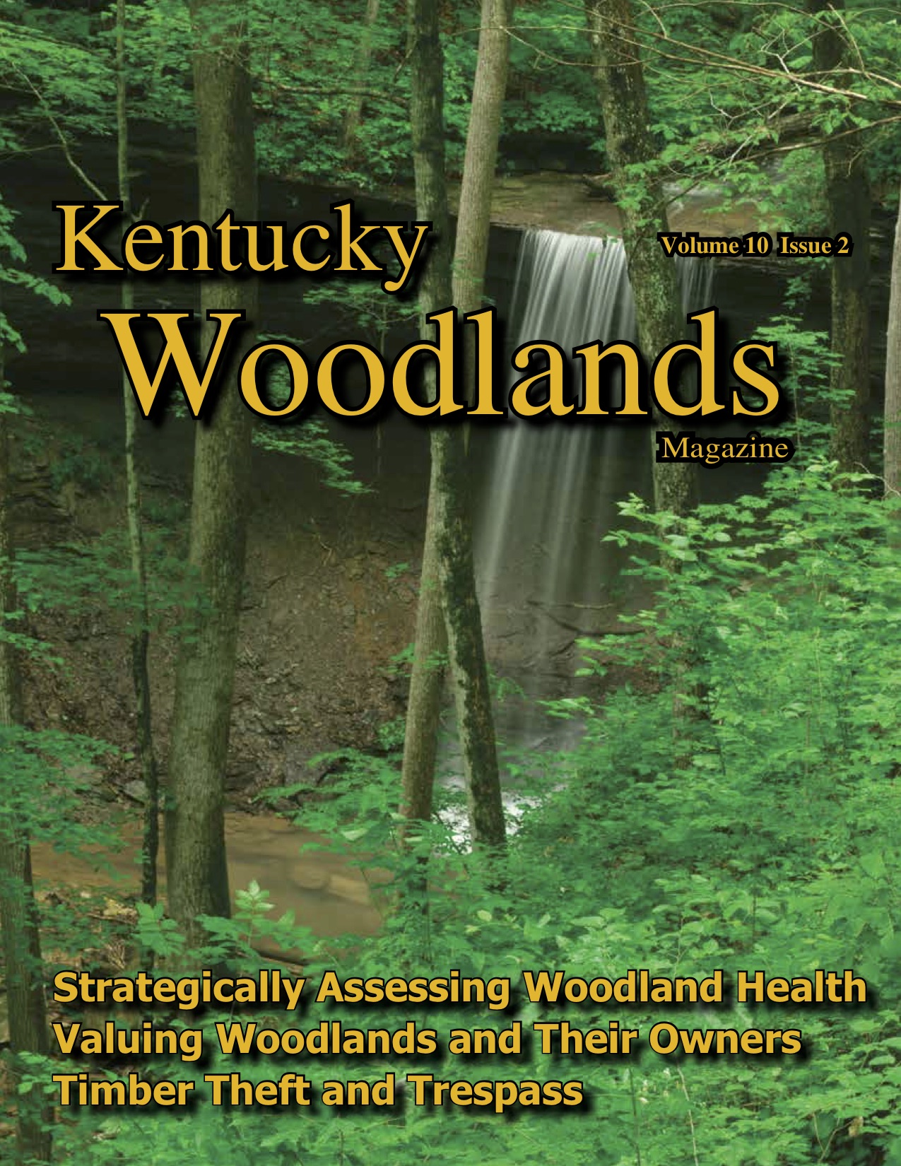 Kentucky Woodlands Magazine, Volume 10, Issue 2 Cover